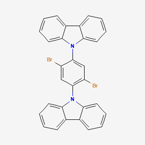 1,4-Dibromo-3,6-di(carbazole-9-yl)benzene