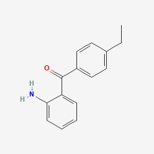 (2-Aminophenyl) (4-ethylphenyl)methanone