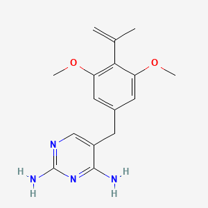 2,4-Diamino-5-(4-isopropenyl-3,5-dimethoxybenzyl)pyrimidine