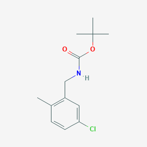 Tert-butyl 5-chloro-2-methylbenzylcarbamate