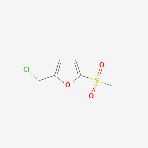 2-Chloromethyl-5-methanesulfonyl-furan