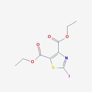 molecular formula C9H10INO4S B8350066 4,5-Diethoxycarbonyl-2-iodothiazole 