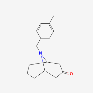 9-(4-Methylbenzyl)-9-aza-bicyclo-[3.3.1]-nonan-3-one