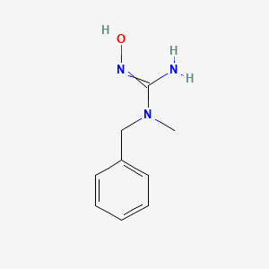 molecular formula C9H13N3O B8350112 1-Benzyl-1-methylhydroxyguanidine 