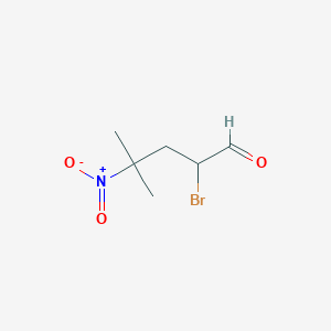 2-Bromo-4-methyl4-nitropentanal