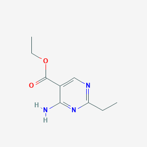 Ethyl 4-amino-2-ethylpyrimidine-5-carboxylate
