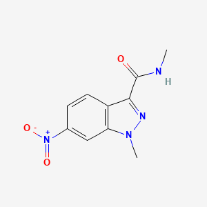 1-methyl-6-nitro-1H-indazole-3-carboxylic acid-methylamide