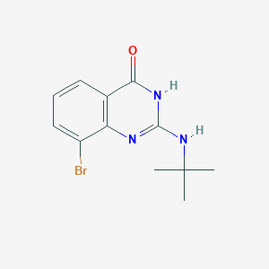 8-bromo-2-(tert-butylamino)quinazolin-4(3H)-one