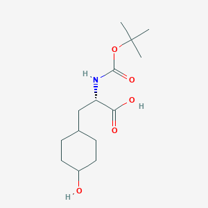 (S)-2-tert-Butoxycarbonylamino-3-(4-hydroxycyclohexyl)propionic acid
