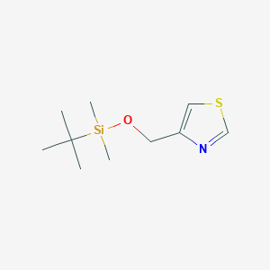 4t-Butyldimethylsilyloxymethylthiazole