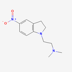 N,N-Dimethyl-2-(5-nitroindolin-1-yl)ethanamine