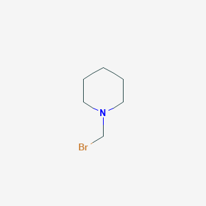 molecular formula C6H12BrN B8350643 1-(Bromomethyl)piperidine 