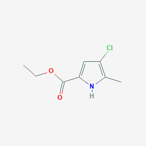 ethyl 4-chloro-5-methyl-1H-pyrrole-2-carboxylate