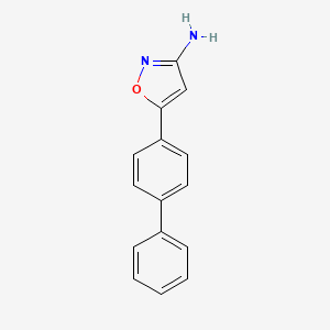 5-(4-Biphenylyl)-3-aminoisoxazole