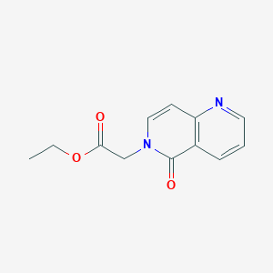 ethyl 2-(5-oxo-1,6-naphthyridin-6(5H)-yl)acetate