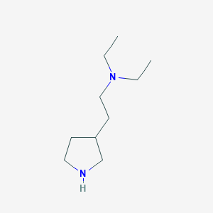 3-[2-(Diethylamino)ethyl]pyrrolidine