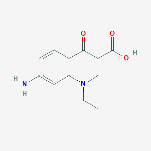 7-Amino-1-ethyl-1,4-dihydro-4-oxo-3-quinolinecarboxylic acid
