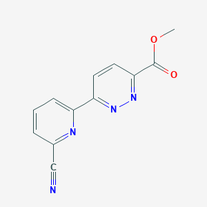 Methyl 6-(6-Cyanopyridin-2-yl)-pyridazine-3-carboxylate
