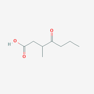3-Methyl-4-oxoheptanoic acid