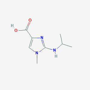 1-Methyl-2-isopropylamino-4-carboxyimidazole