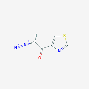 4-Thiazolyl diazomethyl ketone