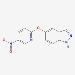 5-(5-Nitro-pyridin-2-yloxy)-1H-indazole