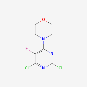 4-(2,6-Dichloro-5-fluoropyrimidin-4-yl)morpholine