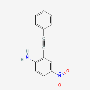 4-Nitro-2-(phenylethynyl)aniline