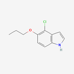 4-Chloro-5-n-propyloxyindole