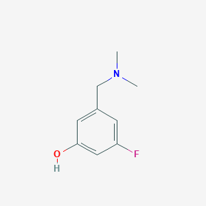 3-[(Dimethylamino)methyl]-5-fluorophenol