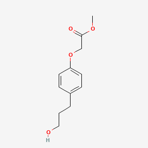 Methyl [4-(3-hydroxypropyl)phenoxy]acetate