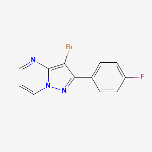 3-Bromo-2-(4-fluorophenyl)pyrazolo[1,5-a]pyrimidine