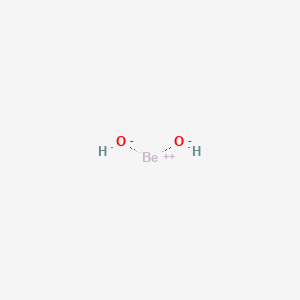 molecular formula BeH2O2 B083514 氢氧化铍 CAS No. 13327-32-7