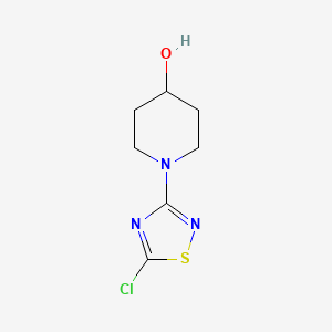 1-(5-Chloro-1,2,4-thiadiazol-3-yl)piperidin-4-ol