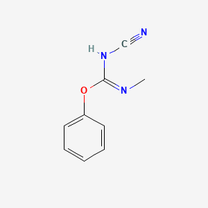 N-Cyano-N'-methyl-O-phenylisourea