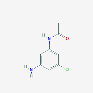 molecular formula C8H9ClN2O B8351620 5-Acetamino-3-chloroaniline 