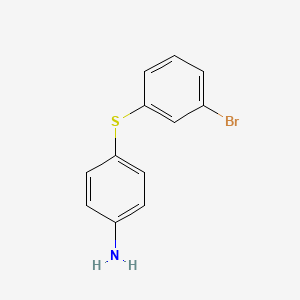 3-(p-Aminobenzenethioxy)bromobenzene