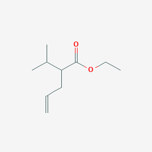 molecular formula C10H18O2 B8351827 Ethyl alpha-allylisovalerate 