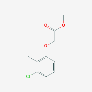 molecular formula C10H11ClO3 B8351921 Methyl (2-methyl-3-chlorophenoxy)acetate 