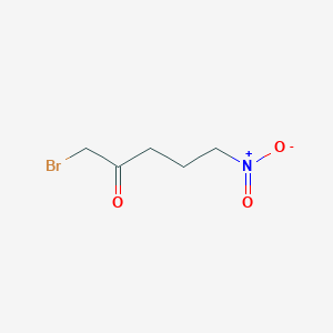1-Bromo-5-nitropentan-2-one