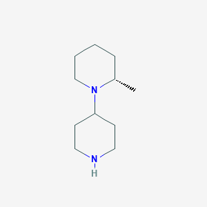 molecular formula C11H22N2 B8352035 (S)-2-Methyl-[1,4]bipiperidinyl 