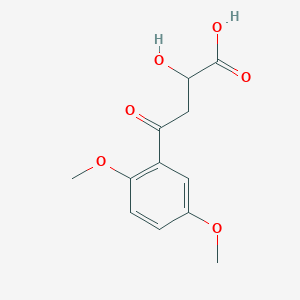 4-(2,5-Dimethoxyphenyl)-4-oxo-2-hydroxy-butanoic acid