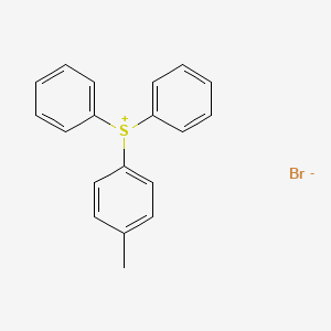 (4-Methylphenyl)(diphenyl)sulfanium bromide