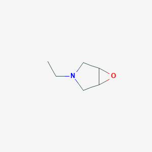 molecular formula C6H11NO B8352270 N-ethyl-3,4-epoxypyrrolidine 