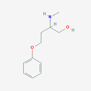 2-(Methylamino)-4-phenoxy-1-butanol