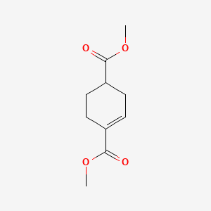 molecular formula C10H14O4 B8352674 Dimethyl cyclohex-1-ene-1,4-dicarboxylate 