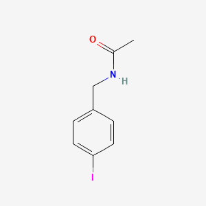 molecular formula C9H10INO B8352774 N-(4-iodobenzyl)acetamide 