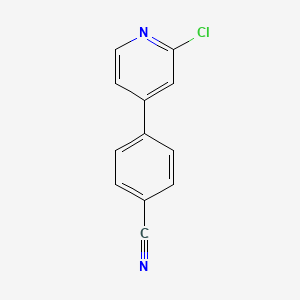4-(2-Chloropyridin-4-yl)-benzonitrile