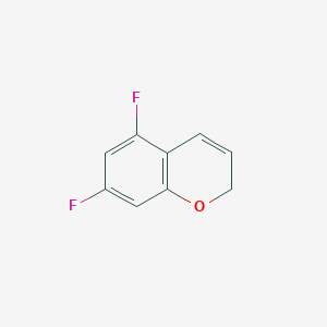 molecular formula C9H6F2O B8352971 5,7-Difluoro-2H-chromene 