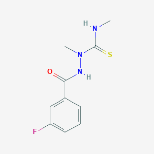 2,4-Dimethyl-1-(3-fluorobenzoyl)thiosemicarbazide